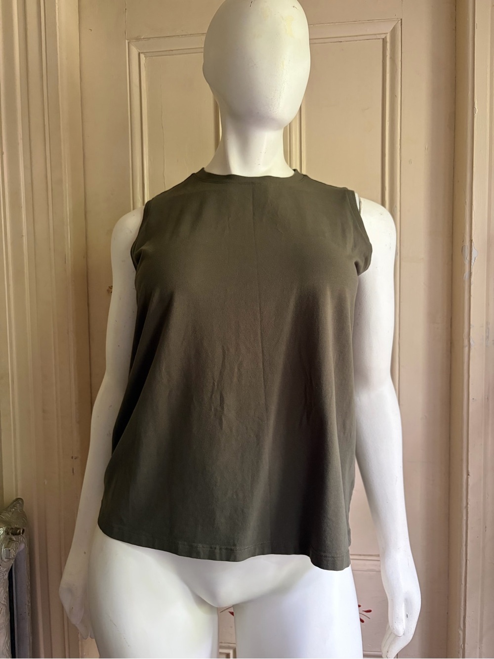Universal Standard Olive Green Patty Muscle Tank